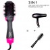 Multifunctional Negative Ion Hairbrush Comb Roll Straight Dual  use Hair Straightener Hot Air Comb