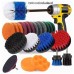 23Pcs Car Clean Drill Brush Attachment Set Scrubber Cleaning Combo Scrub Outdoor Indoor Automobile Cleaner Kit