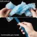 3 Sets Cleaning Electrostatic Precipitator Duster Keyboard Crevice Brush  With 3 Fabrics