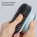 2 PCS SM005 Home Plastic Handle Clothes Cleaning Soft Hair Brush  Grey